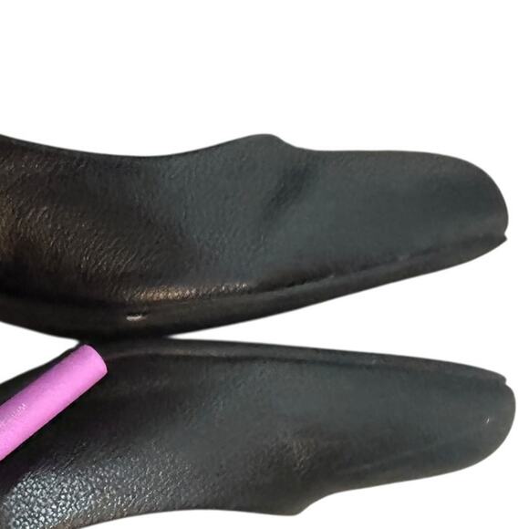 H By HALSTON DejaVu Black Dress Heeled Shoe SZ 7 - Picture 10 of 13